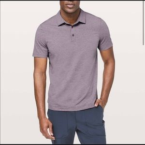 Lululemon Evolution Short Sleeve Polo Men’s medium Shirt.